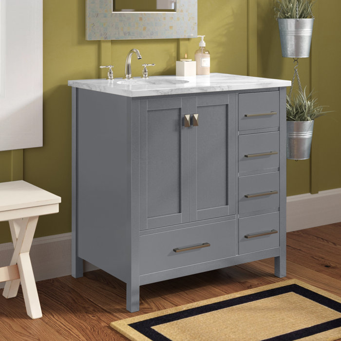 Andover Mills™ Broadview 32" Single Bathroom Vanity Set & Reviews